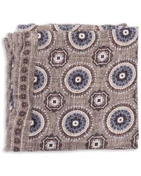 Brunello Cucinelli - Patterned-Jacquard Pocket Square - Lyst
