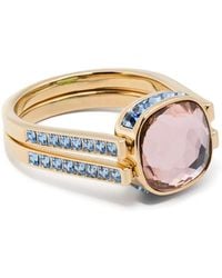 Swarovski - Anillo chroma, talla cojin - Lyst