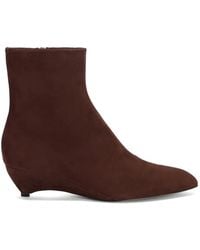 Jil Sander - Pointed-Toe Wedge Ankle Boots - Lyst