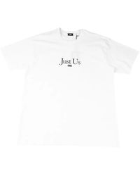 Kith - Just Us Slogan-Print T-Shirt - Lyst