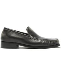 Acne Studios - Painted Leather Loafers - Lyst