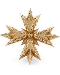 Emanuele Bicocchi - Crest-Plated Brooch - Lyst
