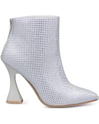Kat Maconie - Bottines À Ornements En Cristal - Lyst