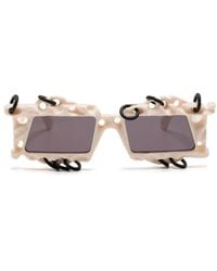 Kuboraum - X20 Geometric-Frame Sunglasses - Lyst