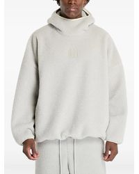 adidas - X Fear Of God Athletics Alaska Fleece Funnel-Neck Hoodie - Lyst