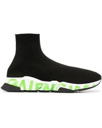 balenciaga speed trainer grey reflective
