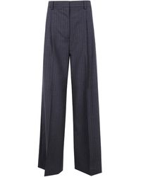 Filippa K - Darcey Pinstripe Trousers - Lyst