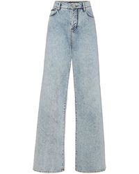 Philipp Plein - Jeans Met Wijde Pijpen - Lyst