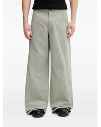 HELIOT EMIL - Seam-Detail Wide-Leg Trousers - Lyst