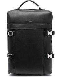 Orciani - Koffer aus Leder mit Logo-Patch - Lyst