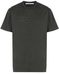 Alexander Wang - Crew-Neck T-Shirt With Logo - Lyst