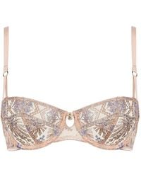 Aubade - Sound Of Heart Embroidered Bra - Lyst