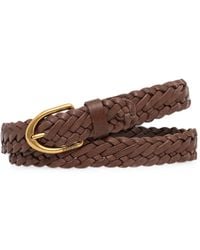 Sessun - Bonito Braided Leather Belt - Lyst