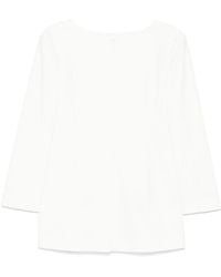 Amomento - Blouse Met Boothals - Lyst