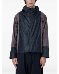 Kiko Kostadinov - Crinkled Colour-Block Jacket - Lyst