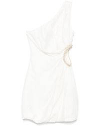 Sandro - Asymmetrische Mini-Jurk - Lyst