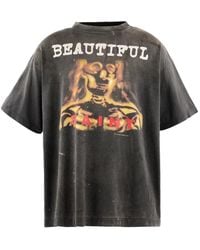SAINT Mxxxxxx - Beautiful Graphic-Print T-Shirt - Lyst