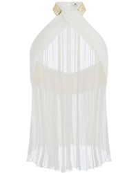 Elisabetta Franchi - Top - Lyst