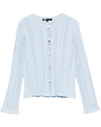 Maje - Buttoned Cardigan Set - Lyst