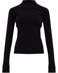 Victoria Beckham - Haut En Maille Nervurée - Lyst