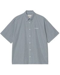 Carhartt - Short Sleeve Groff Check Shirt - Lyst