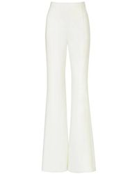 Costarellos - Maree Crepe Tailored Trousers - Lyst