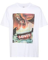 Levi's - Graphic-print Cotton T-shirt - Lyst