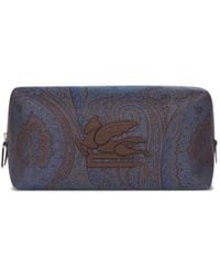 Etro - Medium Paisley-Print Pegaso-Motif Wash Bag - Lyst