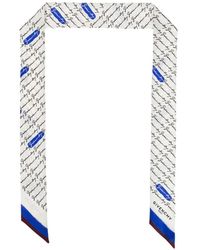 Givenchy - Logo-Print Silk Scarf - Lyst