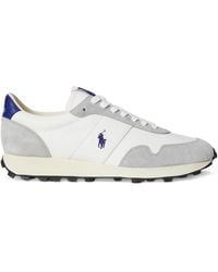 Polo Ralph Lauren - Prl Trail 125 Suede Mesh Sneakers - Lyst
