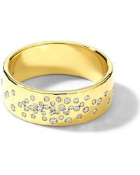 Ippolita - 18kt Green Gold Stardust Diamond Ring - Lyst