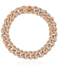 SHAY - Bracciale Chunky A Maglia Barbazzale - Lyst