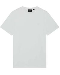 Lyle & Scott - Embroidered-Logo Cotton T-Shirt - Lyst