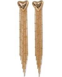 Claudie Pierlot - Dangling Heart Earrings - Lyst