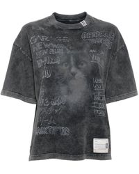 Maison Mihara Yasuhiro - Bleached T-Shirt - Lyst
