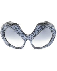Anna Karin Karlsson - Killing Kitten Geometric-Frame Sunglasses - Lyst