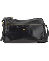 Gianni Chiarini - Cora Crinkled Leather Shoulder Bag - Lyst