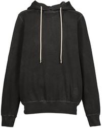 Rick Owens - Oversized Drawstring Hoodie - Lyst