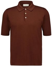 Piacenza Cashmere - Short-Sleeved Polo Shirt - Lyst