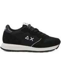 Sun 68 - Ally Glitter Logo-Embroidered Sneakers - Lyst