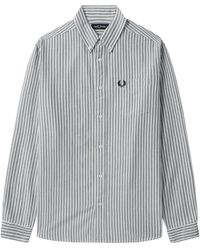 Fred Perry - Camisa de algodón - Lyst