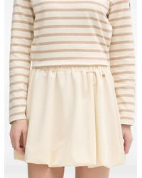 GAUDI - Bubble-Hem Elasticated-Waist Mini Skirt - Lyst