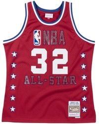 Mitchell & Ness - X Nba Magic Johnson Rhinestone Swingman Top - Lyst