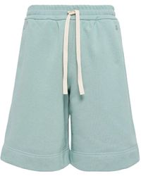 Jil Sander - Drawstring Patch-Pocket Track Shorts - Lyst