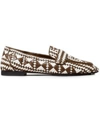 Tory Burch - Woven Ballet Loafers - Lyst