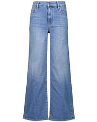 FRAME - Le Slim Wide-Leg Jeans - Lyst