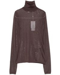 Zimmermann - Fine-Knit High-Neck Sweater - Lyst