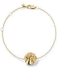 Monica Vinader - Virgo Zodiac Chain Bracelet - Lyst