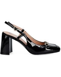 Love Moschino - Heart-Buckle Slingback Pumps - Lyst