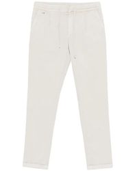 Sartoria Tramarossa - Drawstring-Waist Trousers - Lyst